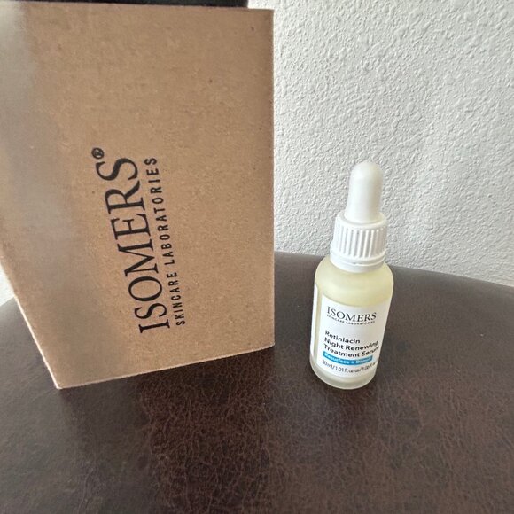 Isomers Retiniacin Night Renewing Treatment Serum 1.01 fl oz / 30 ml Sealed - Picture 2 of 5